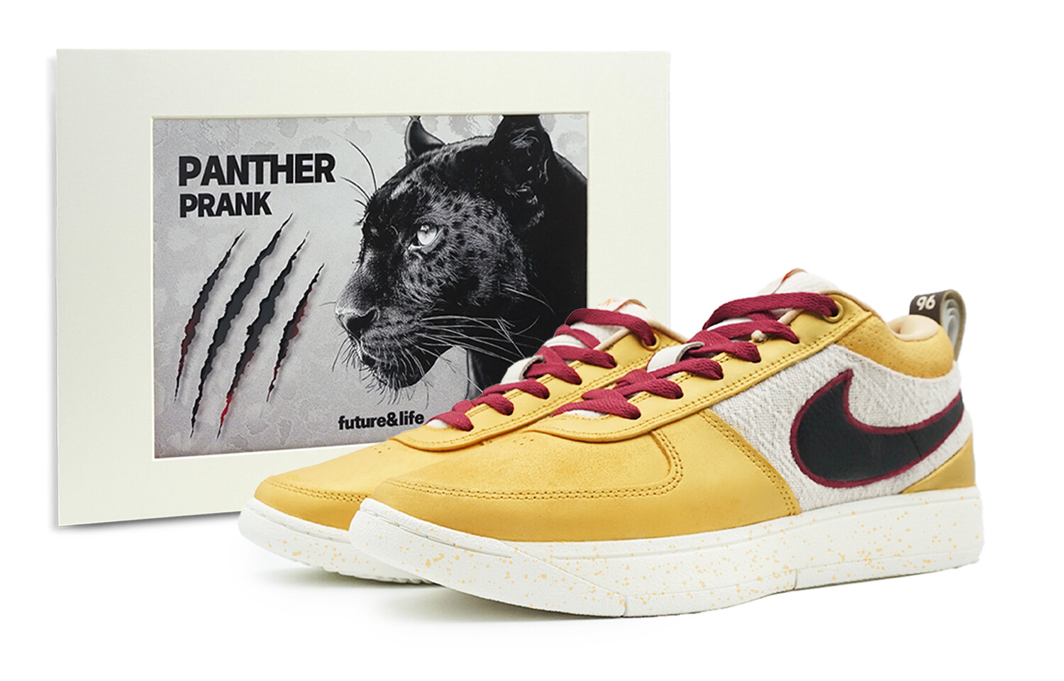 

Баскетбольные кроссовки Book 1 Basketball Shoes Men Low-Top Yellow/white/black/red Nike