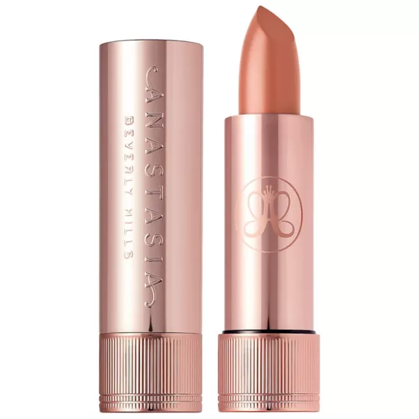 

Стойкая матовая и атласно-бархатная помада Anastasia Beverly Hills, цвет warm peach