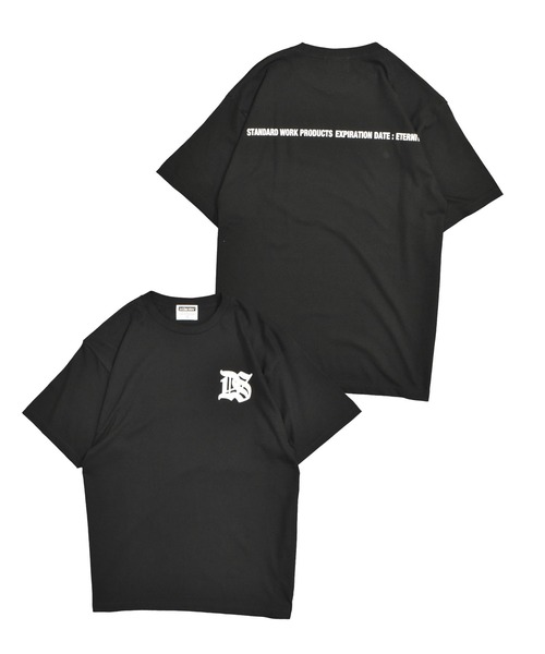 

DOUBLE STEAL Футболка, крой оверсайз, бренд DS One Point, цвет черный