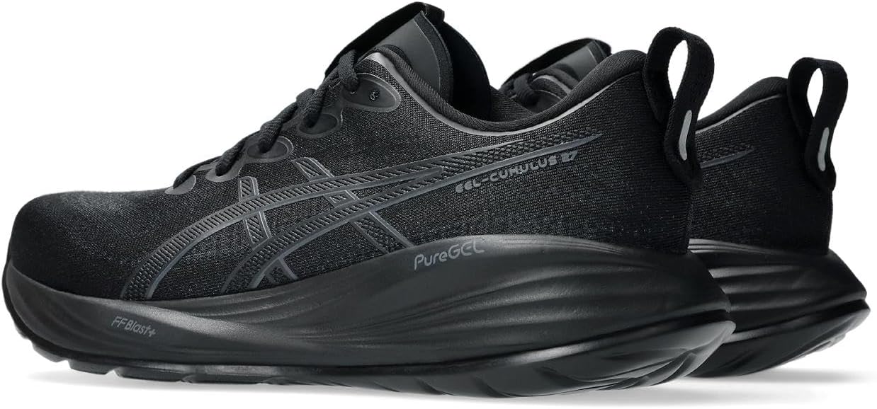 Мужские кроссовки для бега ASICS Gel-Cumulus 27, черный/серый — фото 2