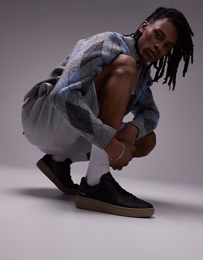 

Тренировочные кроссовки VEJA V-90 черного цвета Black Dune