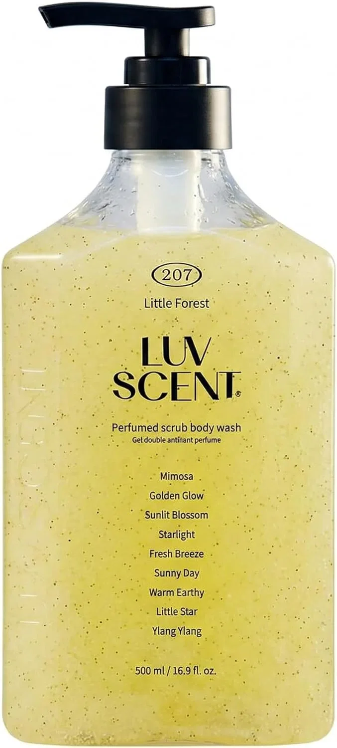 Скраб для тела LUV Scent, Little Forest Mimosa, 500 мл Nikonoko
