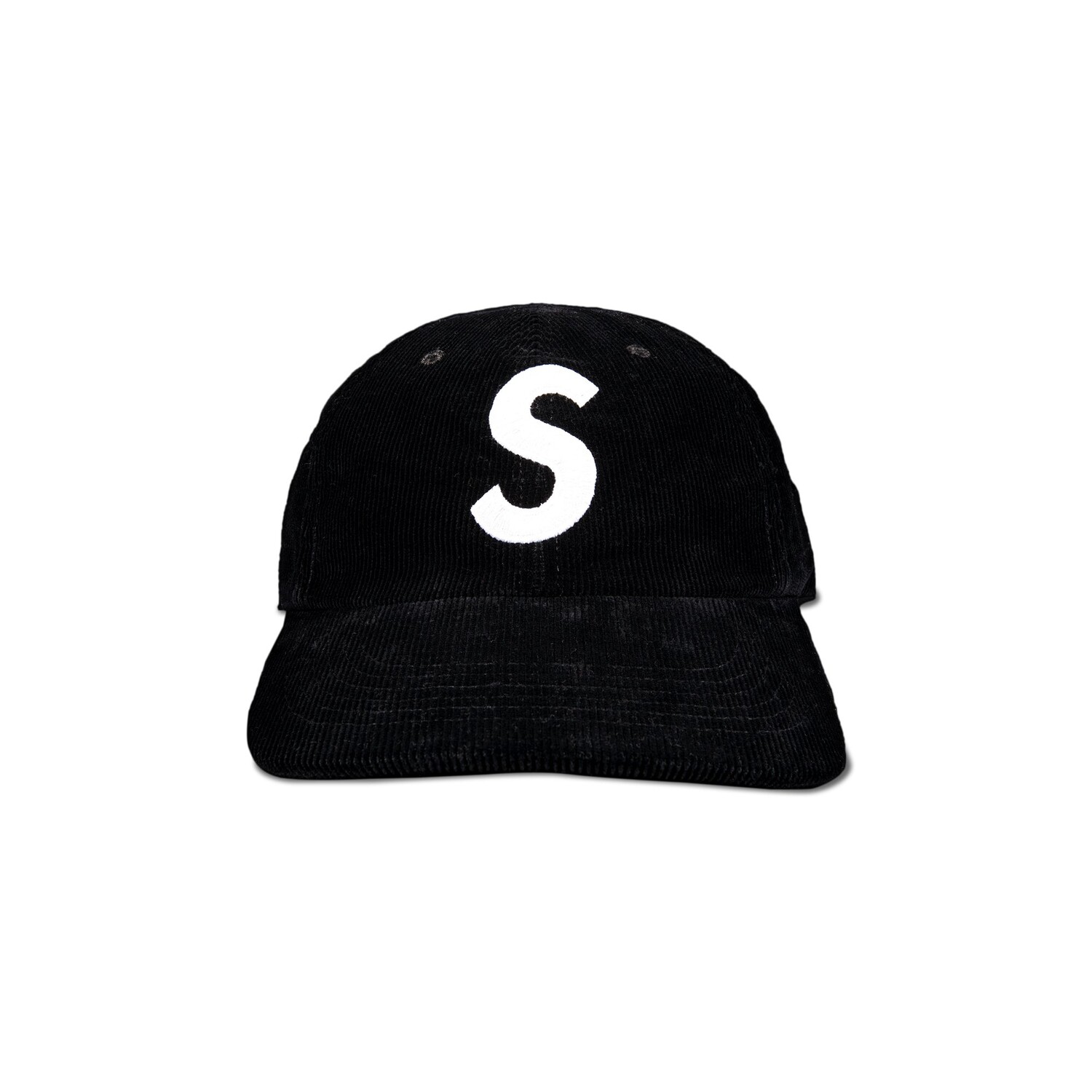 

Вельветовый диван Supreme Fine Wale S с логотипом, 6 панелей, цвет черный