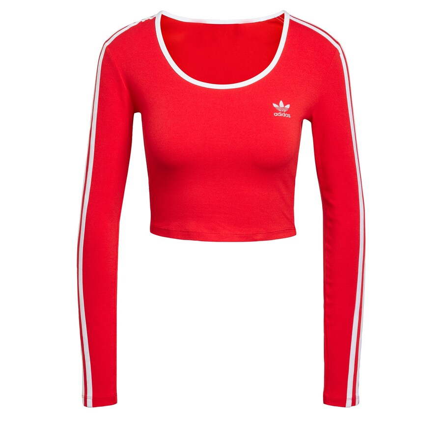 

Лонгслив ADIDAS ORIGINALS Shirt Adicolor 3-Stripes, красный