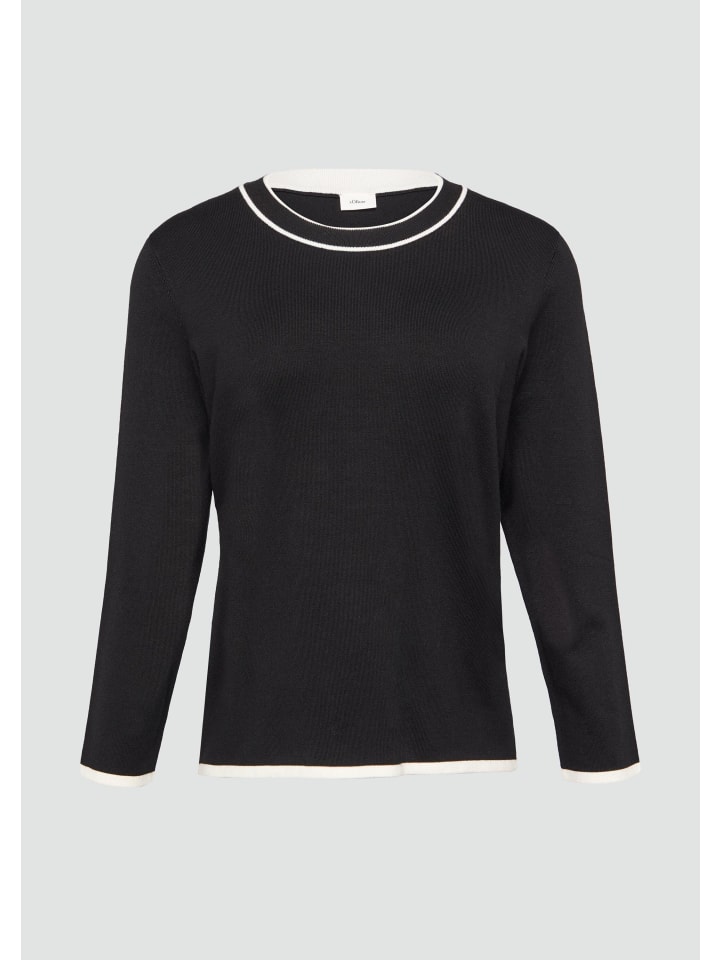 

Вязаный свитер в цвете 9999_черный s.Oliver