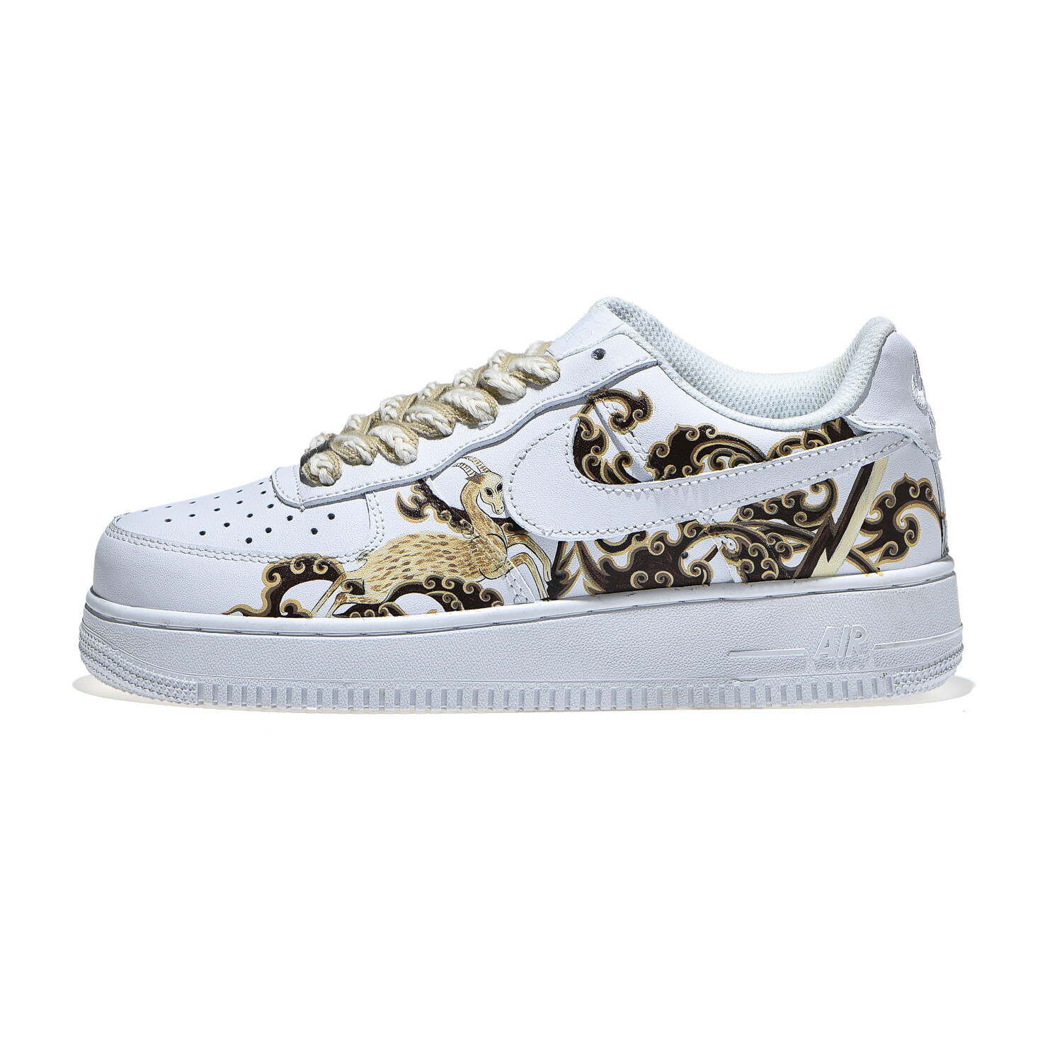 

Мужские кроссовки для скейтбординга Nike Air Force 1, White