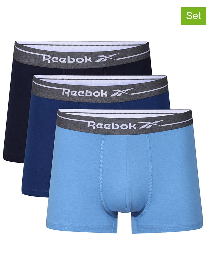 

Боксерские трусы Reebok, цвет dunkelblau/hellblau/blau