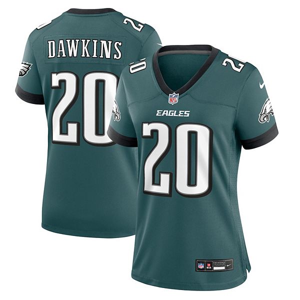 

Женская игровая футболка Brian Dawkins Midnight Green Philadelphia Eagles для вышедших на пенсию игроков Nike, Зеленый, Женская игровая футболка Brian Dawkins Midnight Green Philadelphia Eagles для вышедших на пенсию игроков Nike