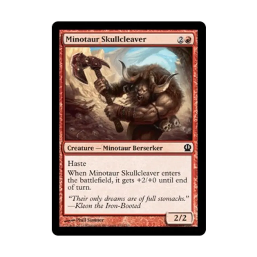 

CCG Минотавр Черепоруб (клавиша C), MTG - Theros