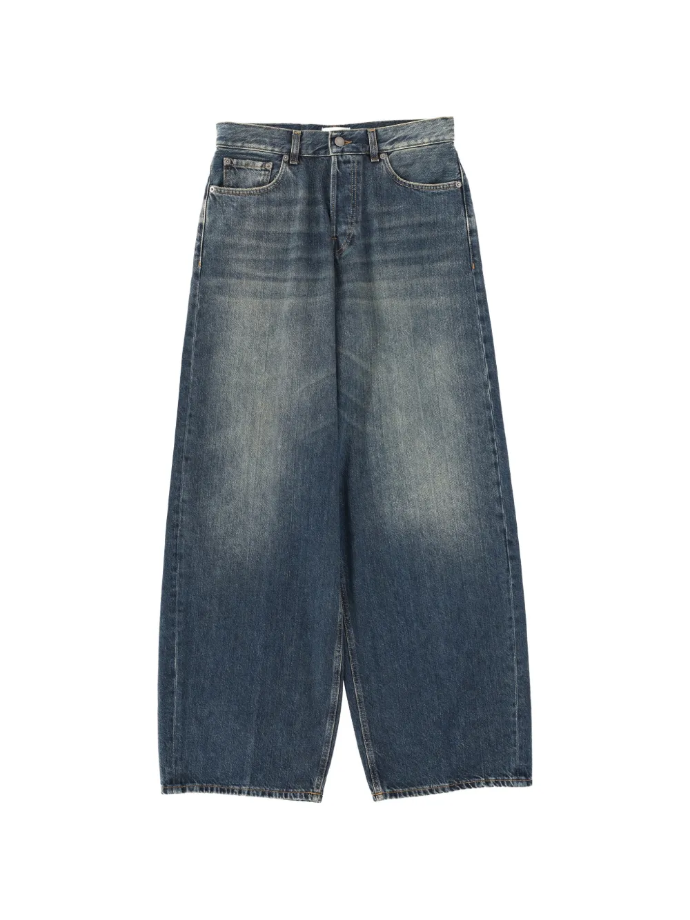 

Джинсы широкого кроя из хлопка Haikure, синий