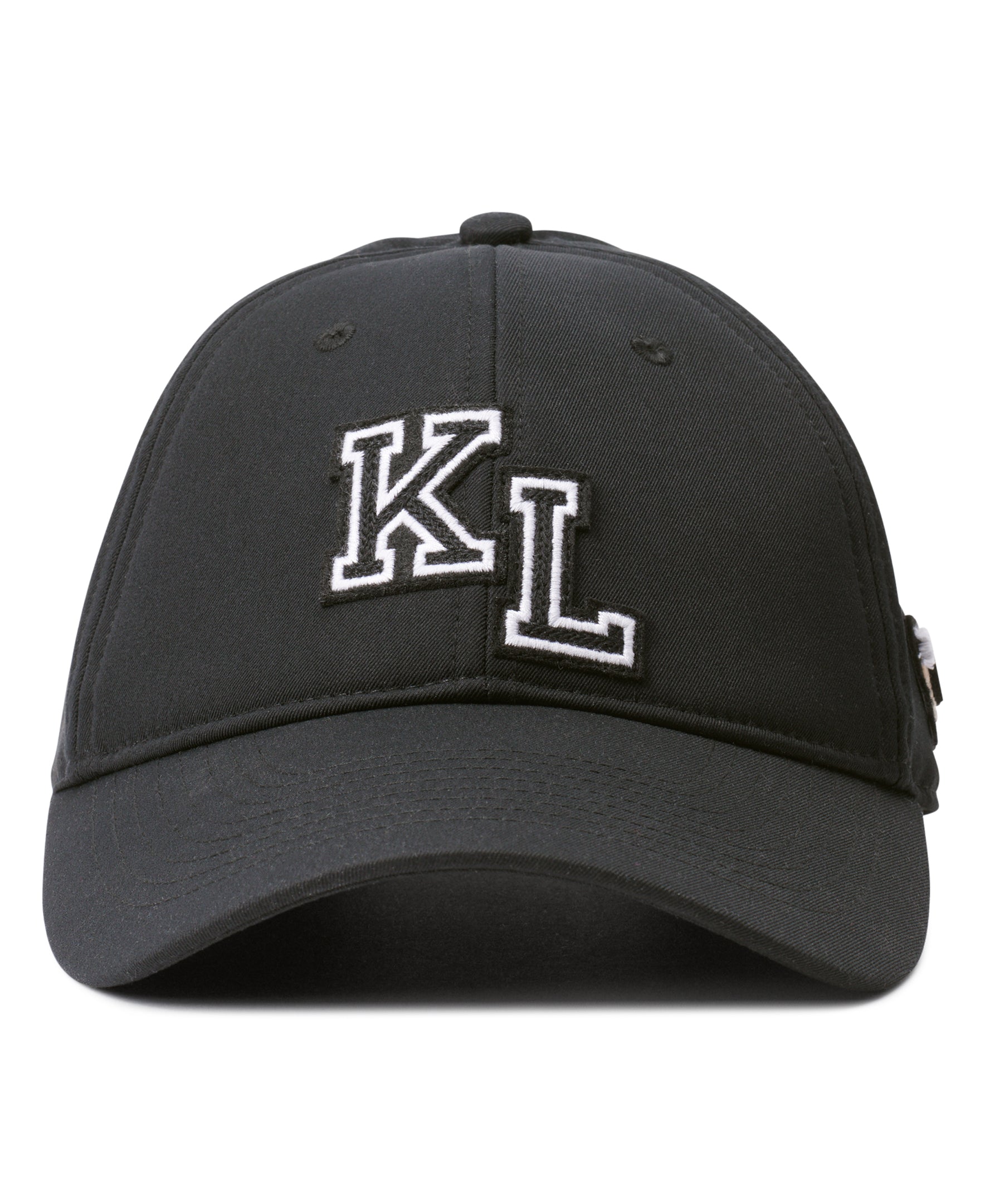 

Шляпа с нашивкой kl varsity KARL LAGERFELD PARIS, черный
