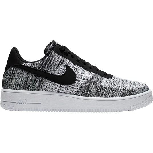 

Кроссовки Air Force 1 Flyknit 2.0 Nike, цвет Schwarz/Platinum/Schwarz/Weiß