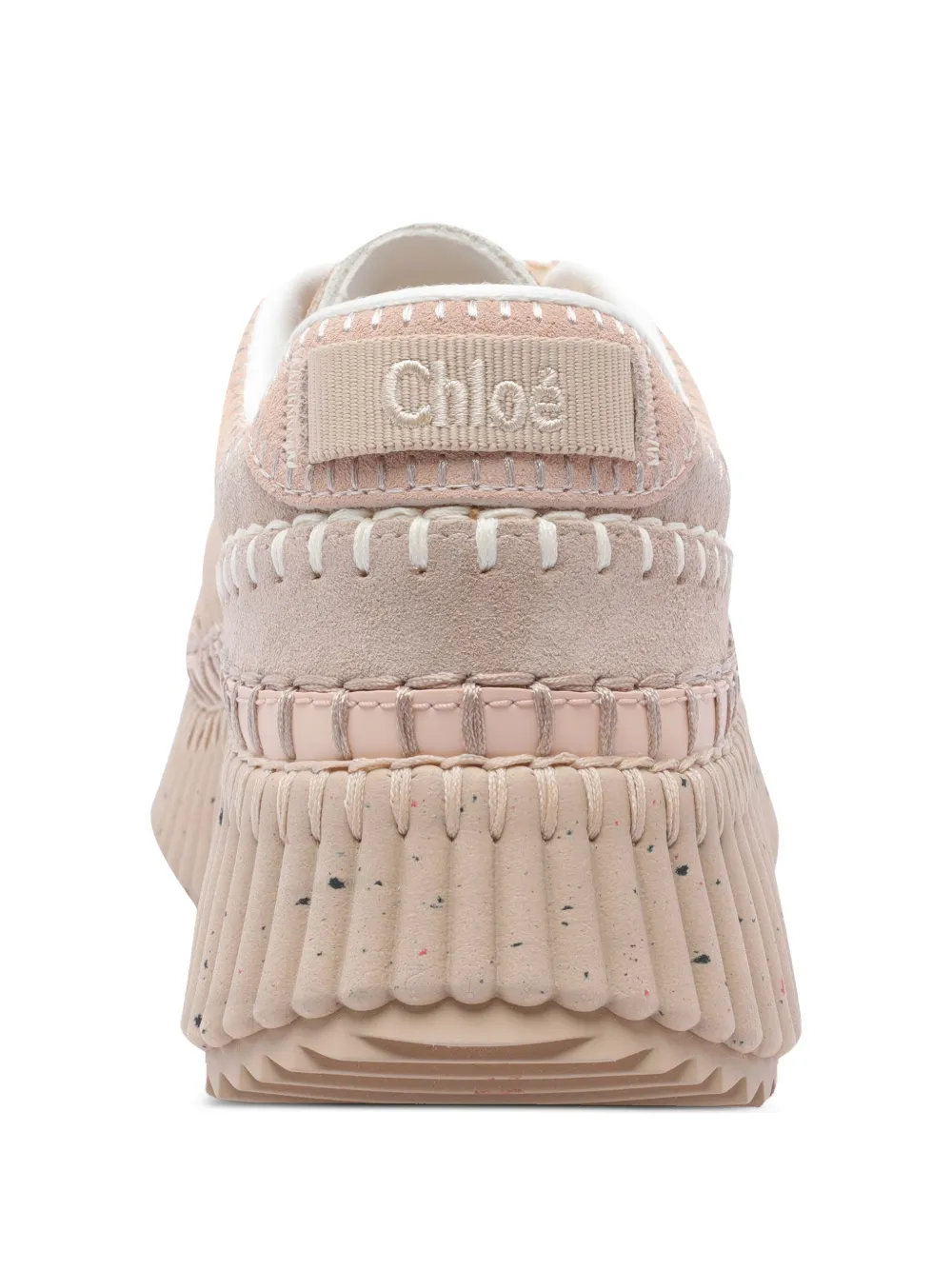 Кроссовки Nama на платформе CHLOÉ, розовый — фото 4