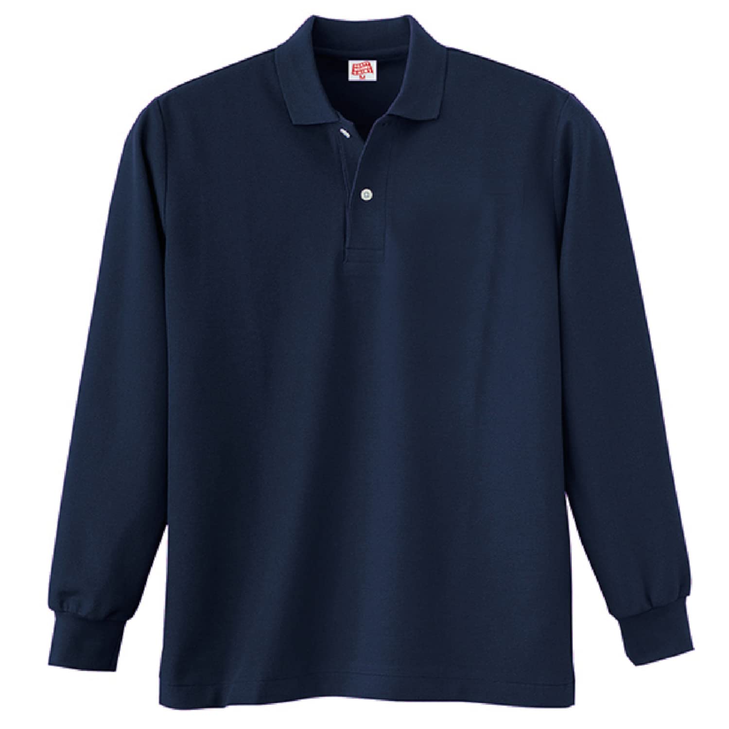 

Поло Oguraya POLOIZM 210-01-M из плотной ткани с длинными рукавами, темно-синее, размер M Kokuraya