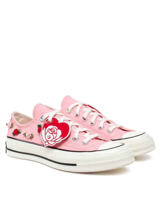 Кроссовки Converse Bambas Chuck 70 Roses A13649C, розовый — фото 2
