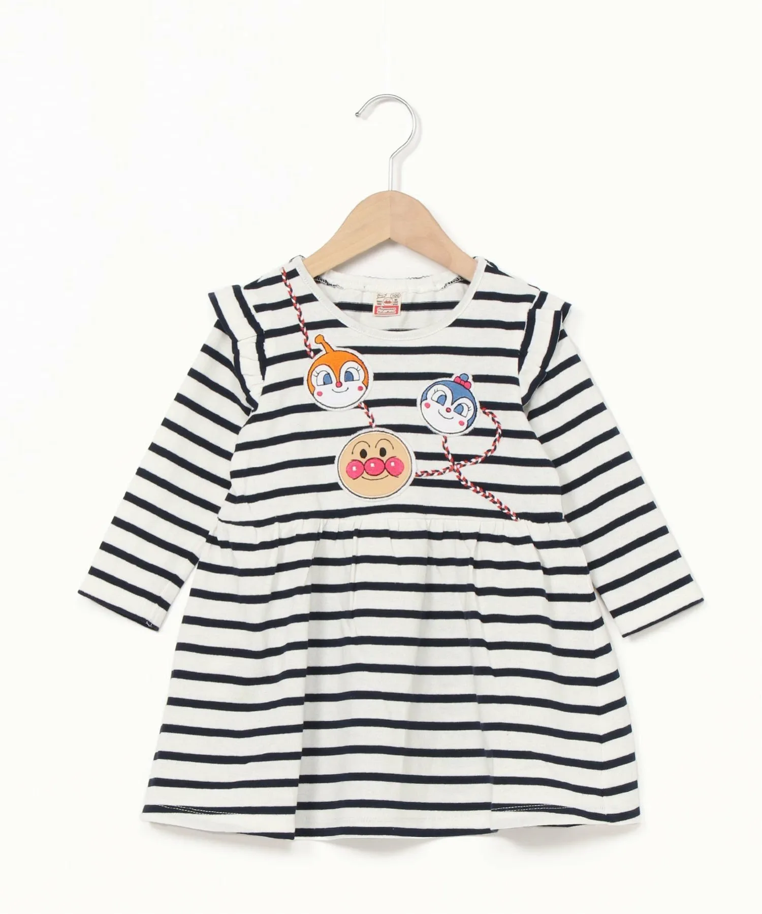 Платье с морской шнуровой каймой APKC/(K) Anpanman Kids Collection, Navy — фото 2
