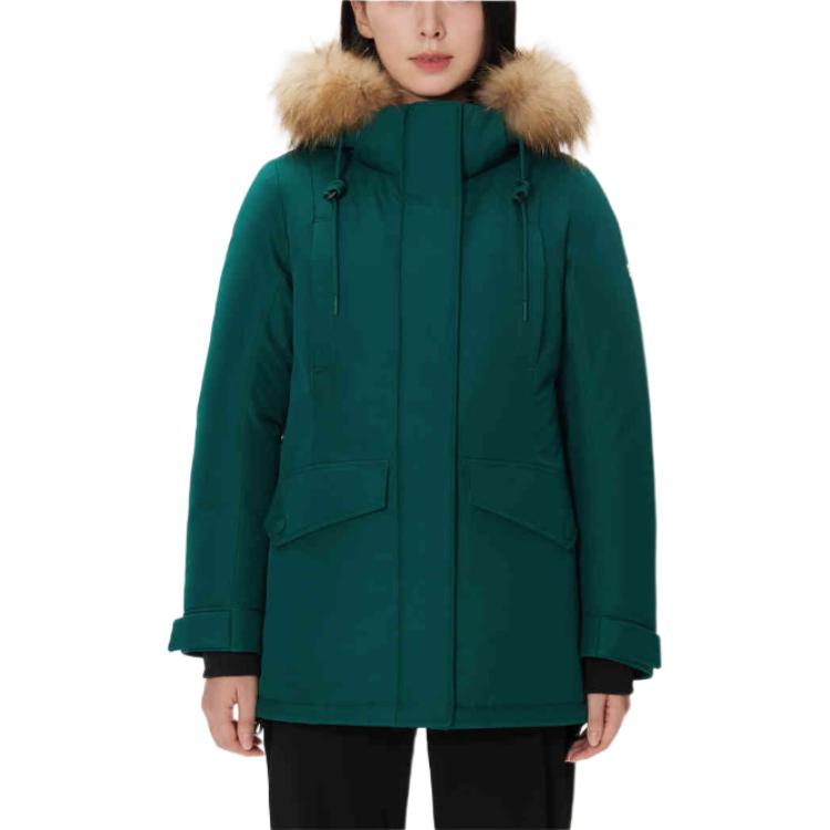 

KOLON SPORT Женская пуховая куртка для кемпинга, Dark Green