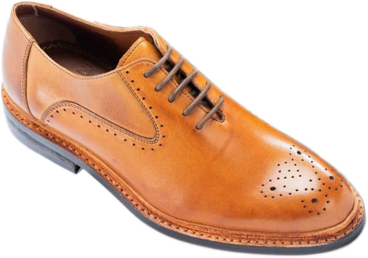 

Мужские туфли-дерби на шнуровке, кожаные классические туфли-броги SIRRI