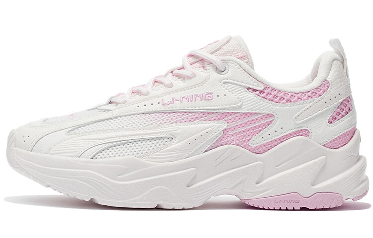 

Кроссовки Meteor Running Shoes Women's Low-top Cloud White / Peach Pollen Lining, Белый, Кроссовки Meteor Running Shoes Women's Low-top Cloud White / Peach Pollen Lining