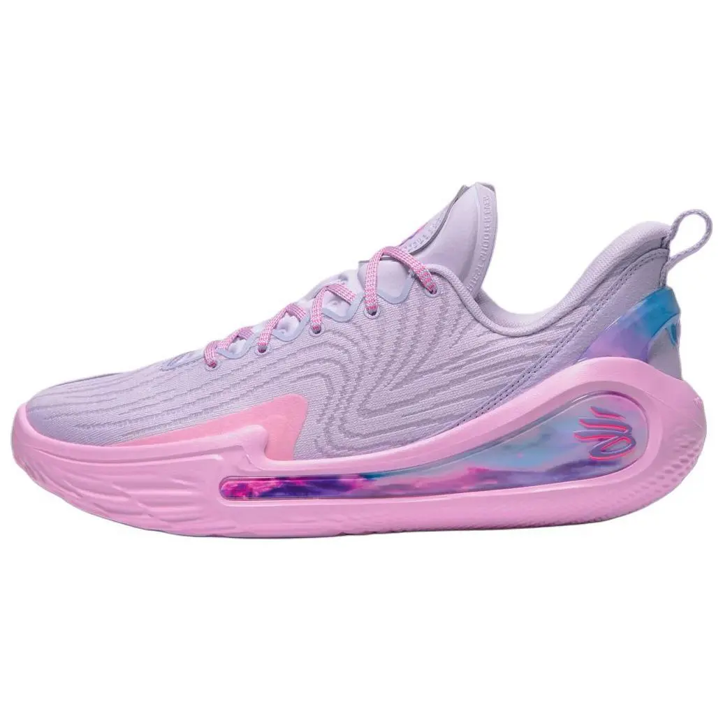 

Under Armour Карри Флоу 12 Карри Кэмп - Розово-фиолетовые, цвет Pink Purple