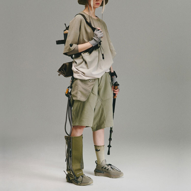 X HAMCUS SS23 Футболка с градиентом, слюдяно-розовая Adidas Originals, розовый — фото 2