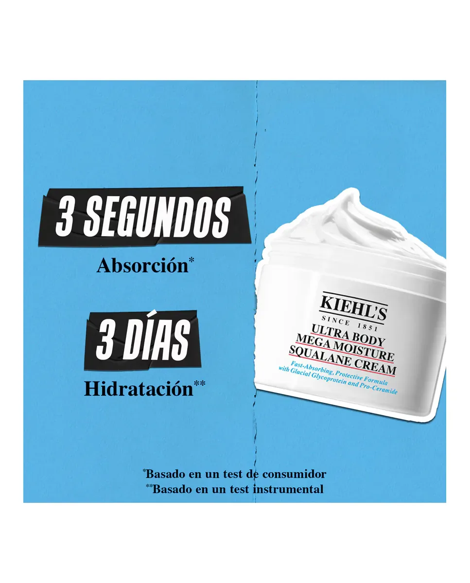 Крем для тела Ultra Body Mega Moisture с скваланом 250 мл Kiehl'S — фото 2