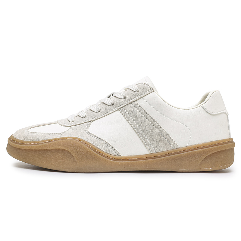 

Низкие скейтерские кроссовки мужские GISONRIKE, белый