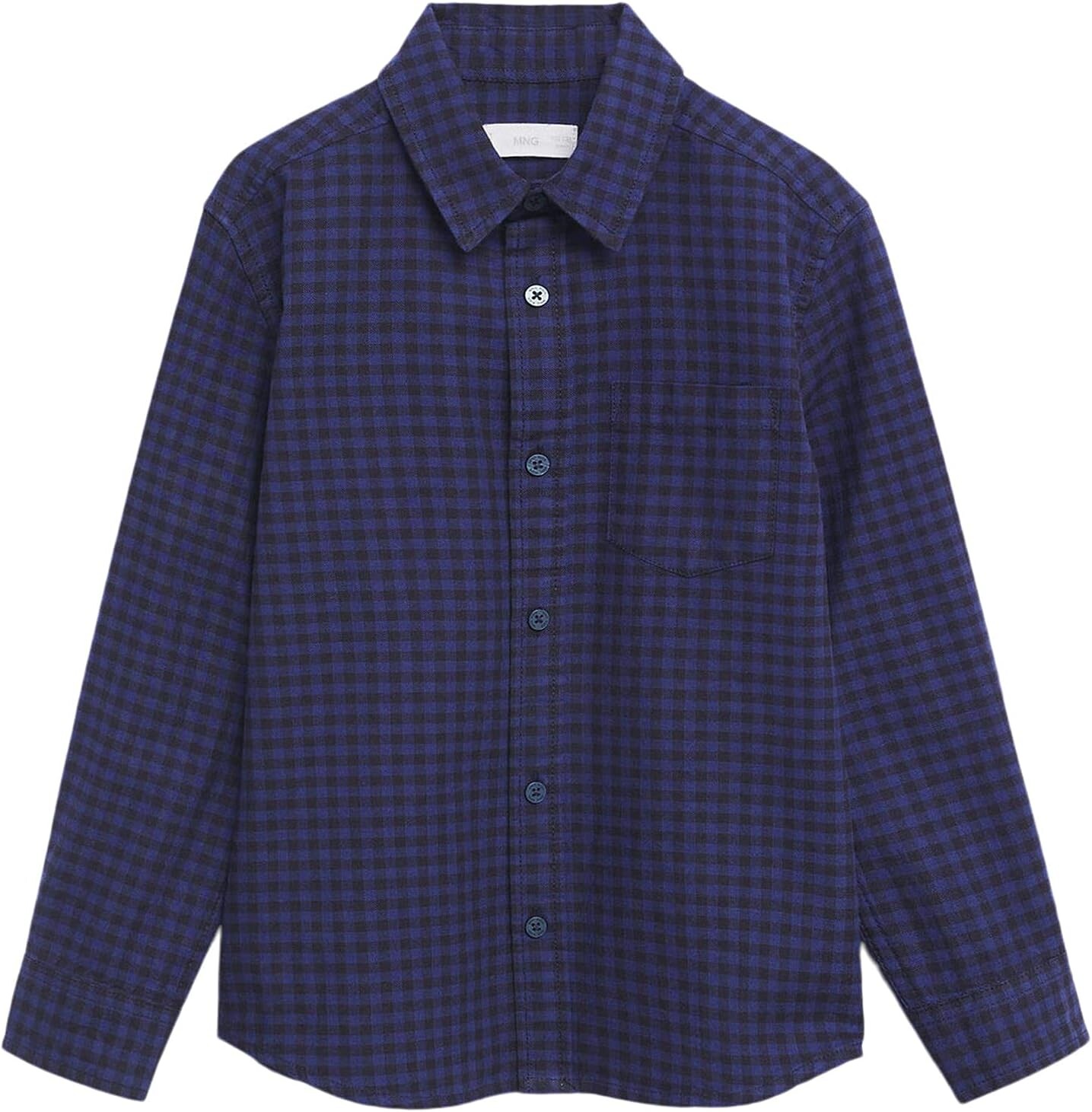 

Рубашка Mango Marc Shirt, цвет Medium Blue