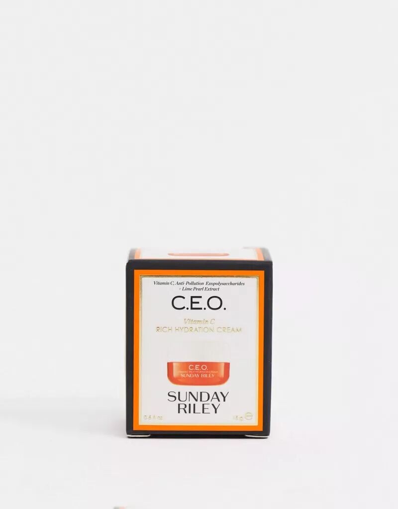 

Sunday Riley - CEO - Увлажняющий крем с витамином С, 15 г, Оранжевый, Sunday Riley - CEO - Увлажняющий крем с витамином С, 15 г