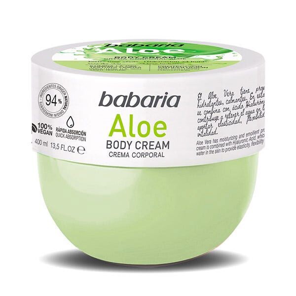 

Увлажняющий крем для тела Aloe Crema Corporal Babaria, 400 мл