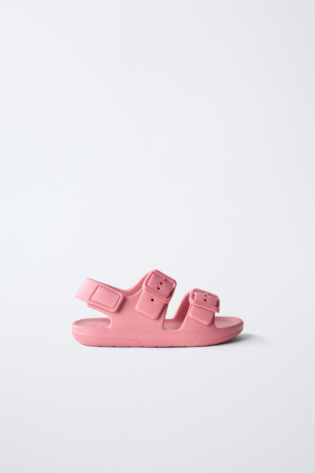 

Сандалии для бассейна ZARA, розовый