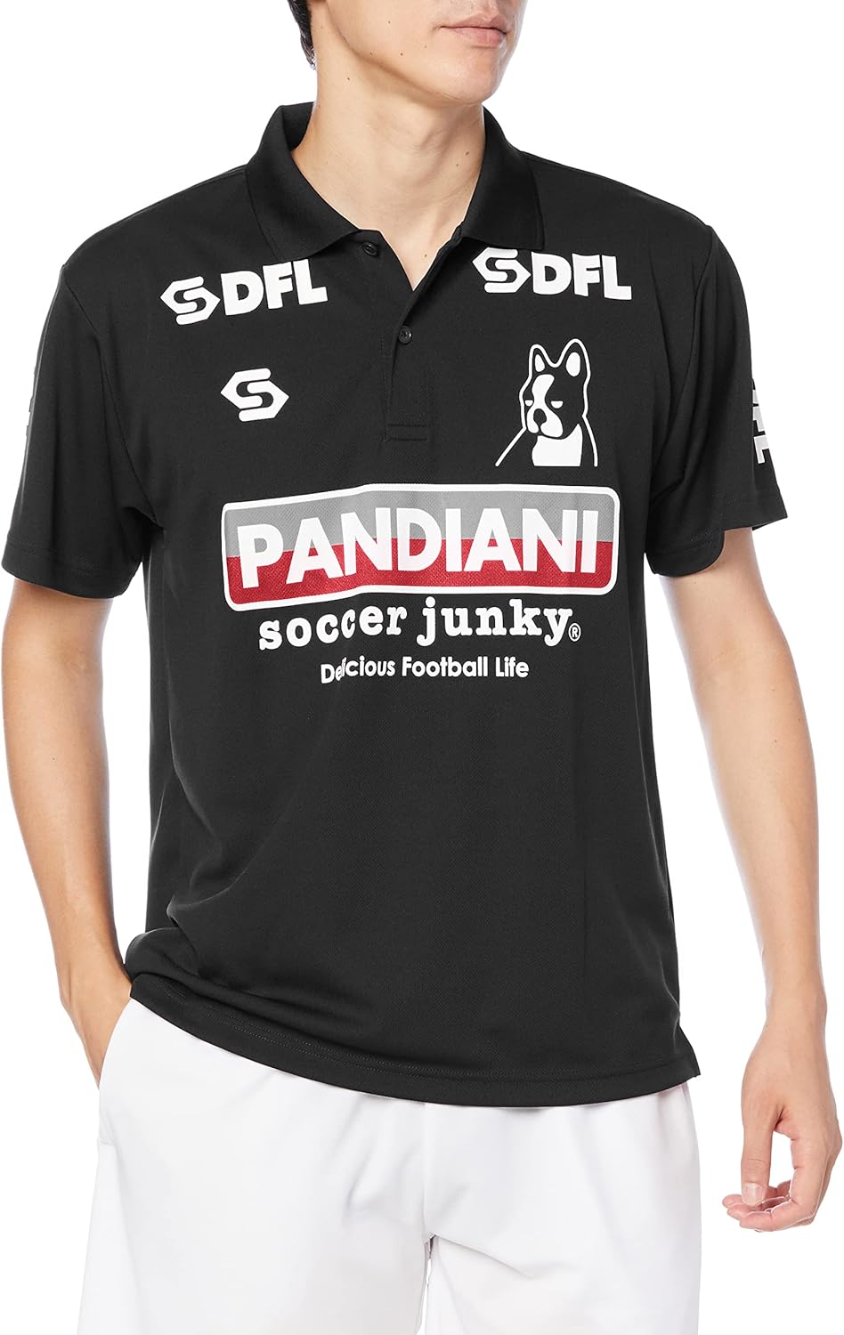 

Футболка-поло Soccer junky SJ17201 Claudio Pandiani, черный
