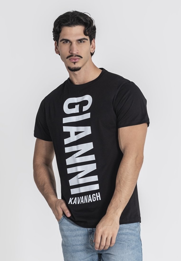 

Футболка с принтом Gianni Kavanagh, черный