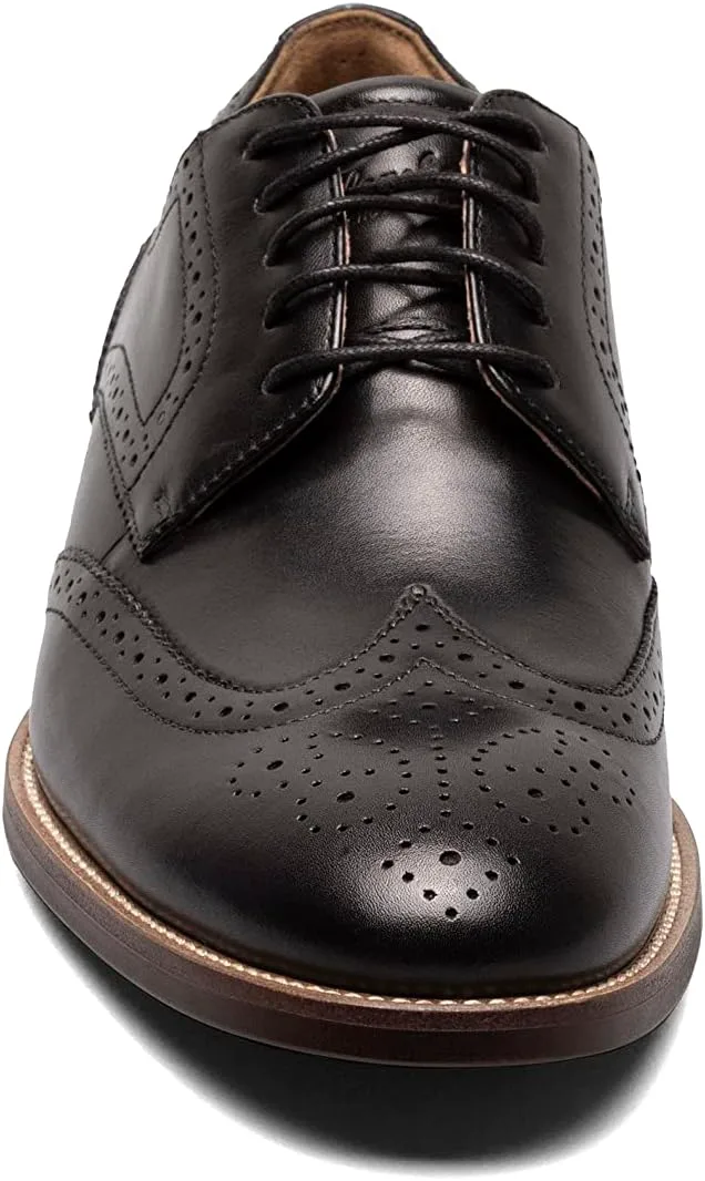 Мужские оксфорды Florsheim Rubano с крыльевыми носками, черный