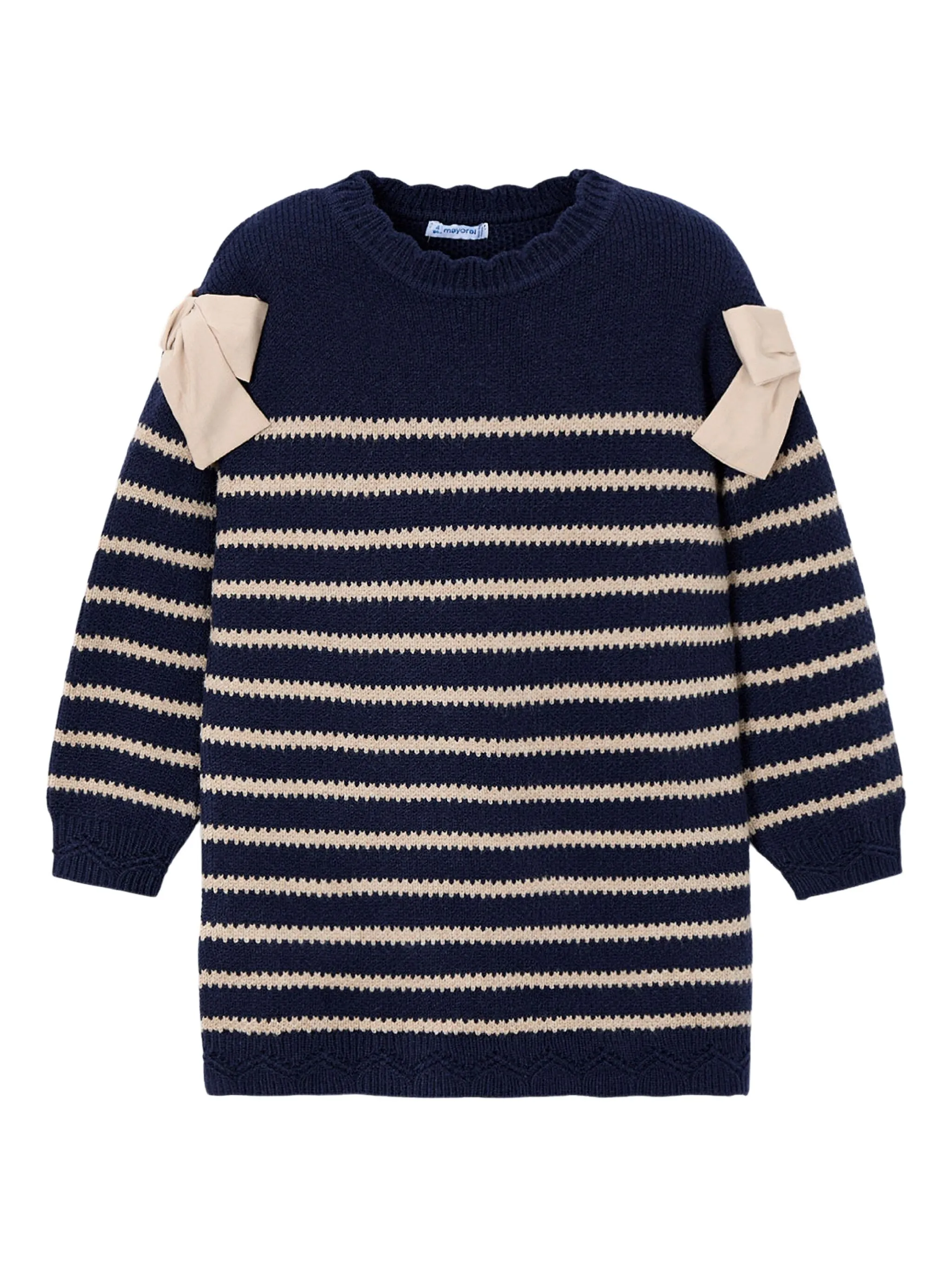 

Платье в полоску Mayoral, синий