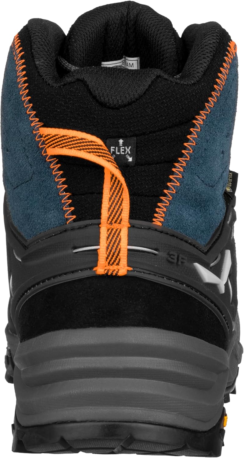Мужские походные ботинки Salewa Alp Trainer 2 Mid Gore-Tex водонепроницаемые GTX, оранжевый — фото 4