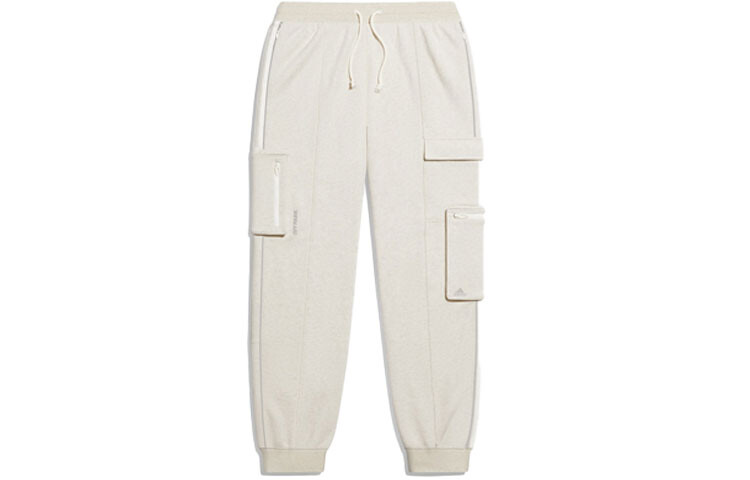 

X Ivy Park Cargo Sweat Pants All Gender Cream Melange Adidas, белый