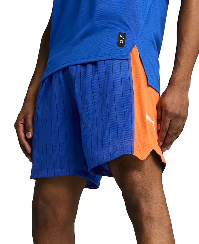 

Мужские шорты Rival Rage Regular-Fit с принтом, 9", сетчатые Puma, синий