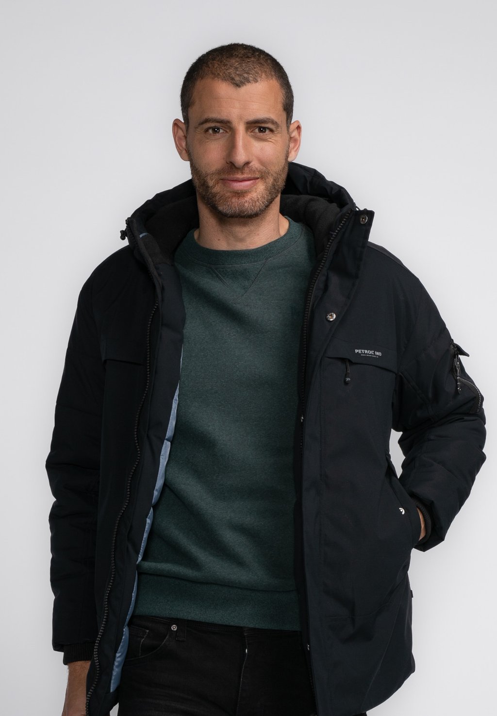 

Куртка демисезонная Petrol Industries, темно-черный