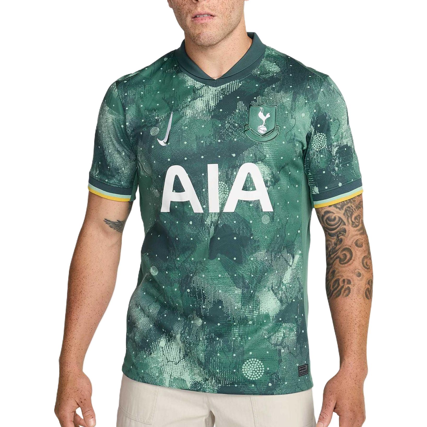 Тоттенхэм Хотспур 2024/25 Стадиум Третья Мужская Футболка Dri-FIT Реплика Джерси Nike Зеленая — фото 2