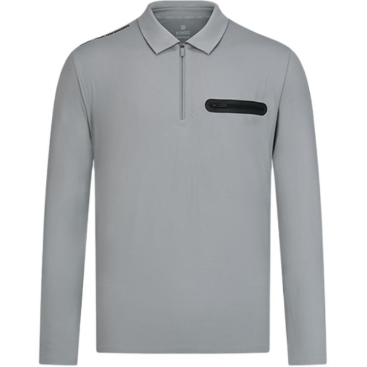 

Футболка-поло KSWISS FW24 мужская light ink gray K·SWISS, серый
