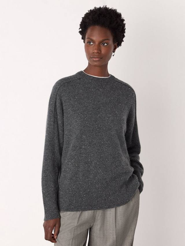 

Флек свитер из чистого кашемира Whistles, Dark Grey