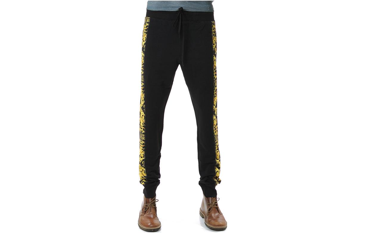 

VERSACE Повседневные брюки мужские черные