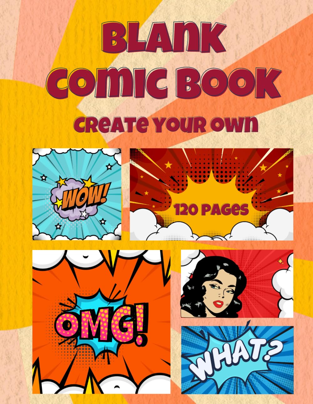 

Blank comic book: Blank comic book templates (Independently published)