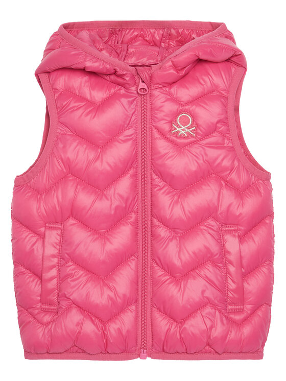 

Жилет regular fit 21INGJ00H United Colors Of Benetton, розовый