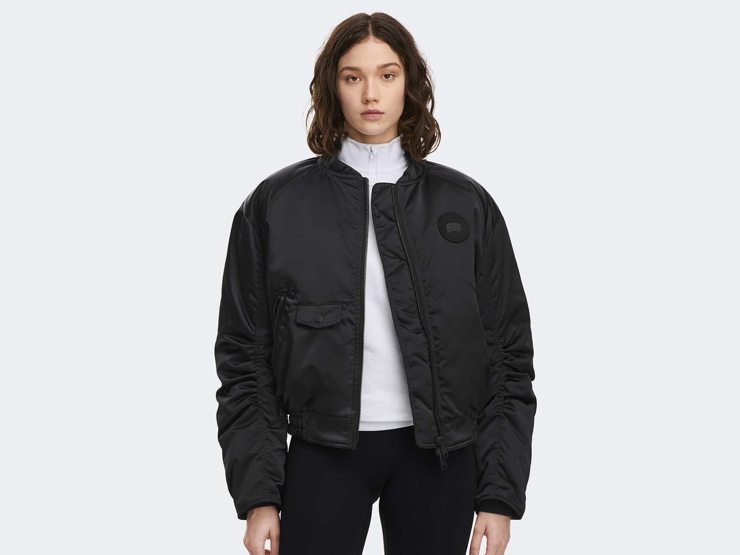 

Бомбер Canada Goose Jade, черный