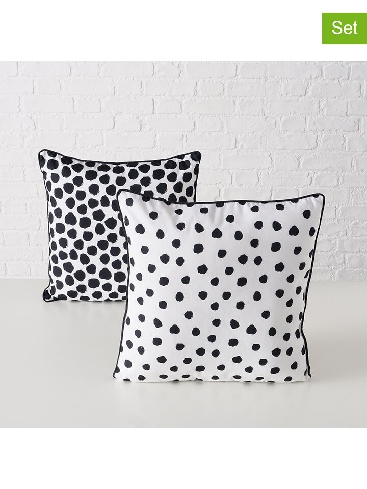 

Подушка Boltze 2er Set Joona, белый/черный