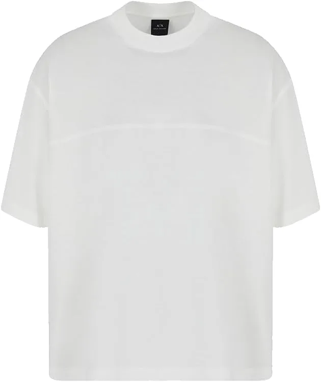 

Armani Exchange мужская футболка Oversized Blue Edition