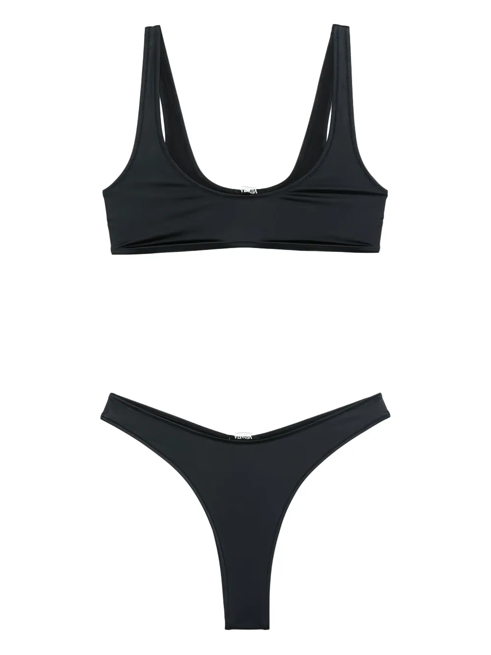 

Бикини с глубоким вырезом VENUJA, черный