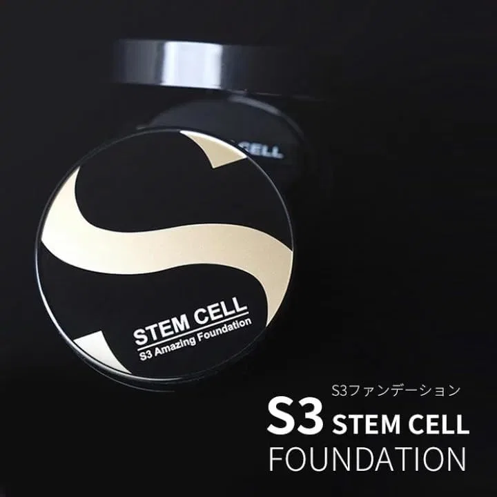 Тональное средство S3 Stem Cell Needle Foundation, SPF50+/PA++, 15 г, натуральный бежевый — фото 2